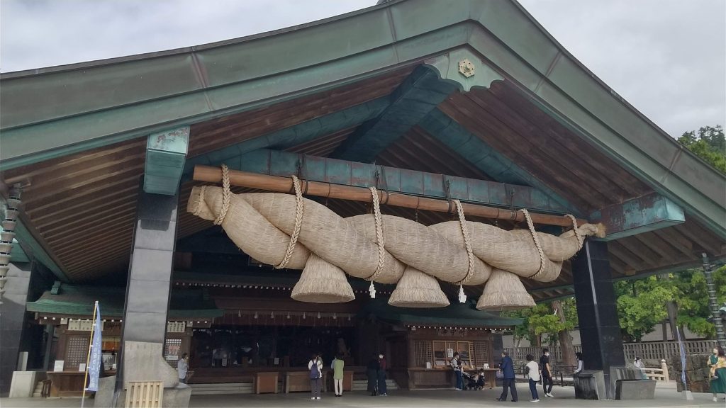 拝殿（出雲大社）の写真